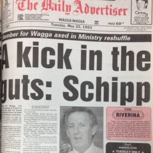 Schipp axed 1993