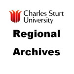 Charles Sturt University – Regional Archives Logo