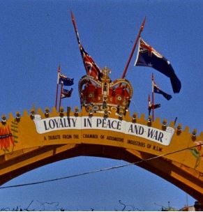 When the Queen came to Town