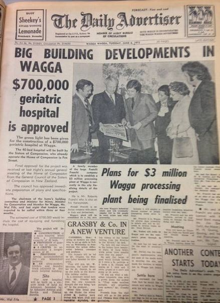 ThrowbackThursday: Daily Advertiser Headlines, stories and faces of June 1972