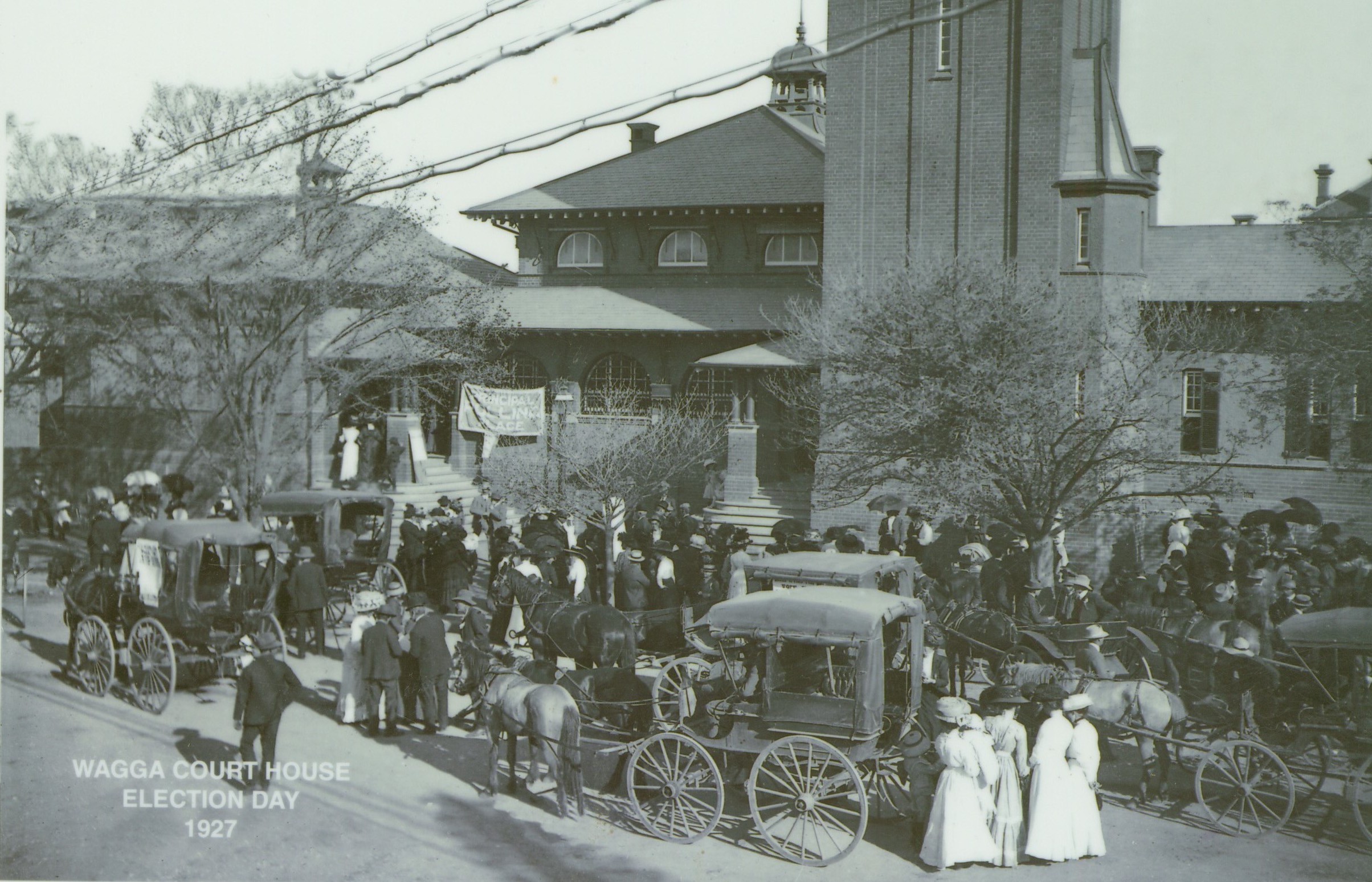 Wagga Court House – State Election 1927